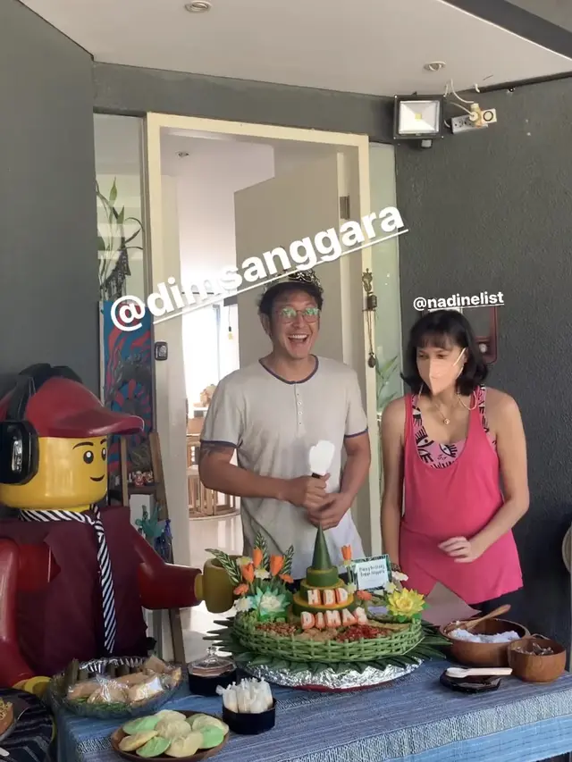 Nadine Chandrawinata hamil anak pertama. (Sumber: Instagram/nadinelist)