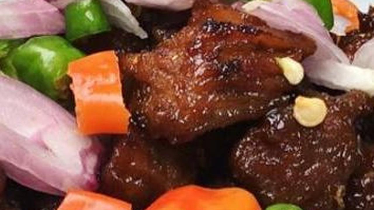Sate Goreng Sapi dengan Kecap