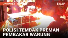 Bakar Warung karena HP Tak Laku Dijual, Preman di Karawang Ditembak Polisi