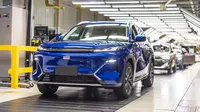 Geely EX5 EM-i Super Hybrid Mulai Diproduksi
