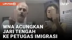 Duh! WNA Acungkan Jari Tengah ke Petugas Imigrasi Bandara Soetta