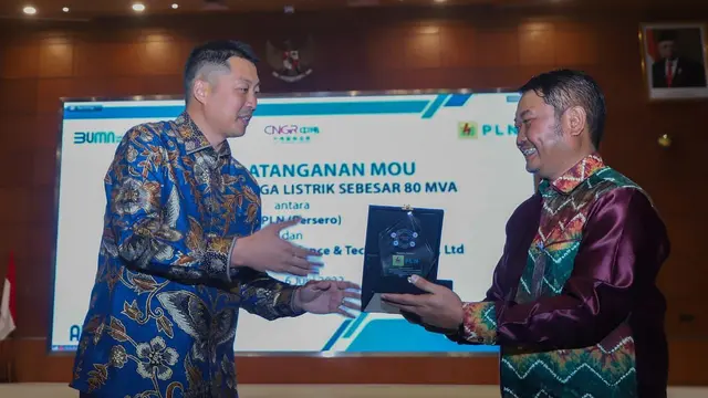 PT PLN (Persero) melakukan Penandatanganan MoU dengan PT CNGR Hongkong Material Science & Technology Co Ltd. (Dok PLN)