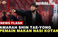 VIDEO: Shin Tae Yong Marah, Pemain Timnas Diberi Nasi Kotak Jelang Final Piala AFF