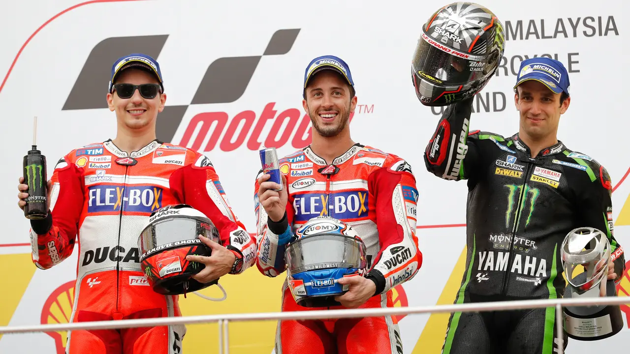 Andrea Dovizioso Menangi MotoGP Malaysia