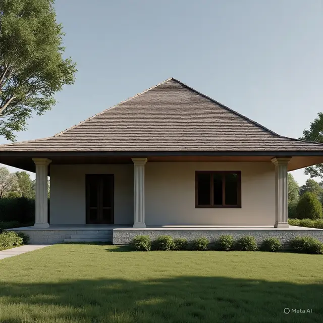 Rumah Minimalis 1 Lantai Tampak Depan
