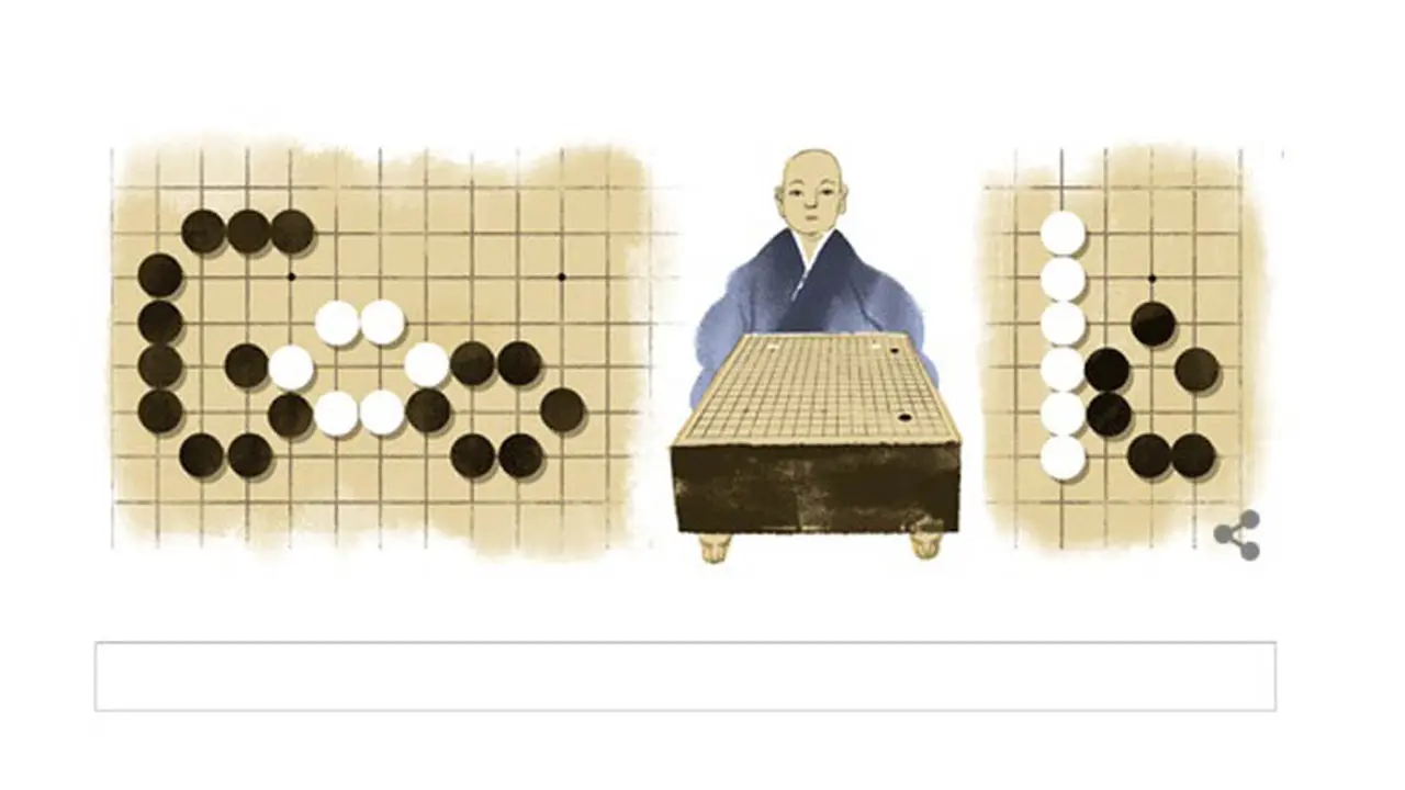 Google Rayakan Ultah Honinbo Shusaku Melalui Doodles