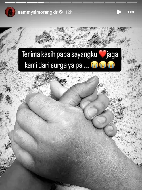 Ayah Sammy Simorangkir Meninggal Dunia karena Sakit, Sempat Kritis Sebelum  Tutup Usia - ShowBiz Liputan6.com