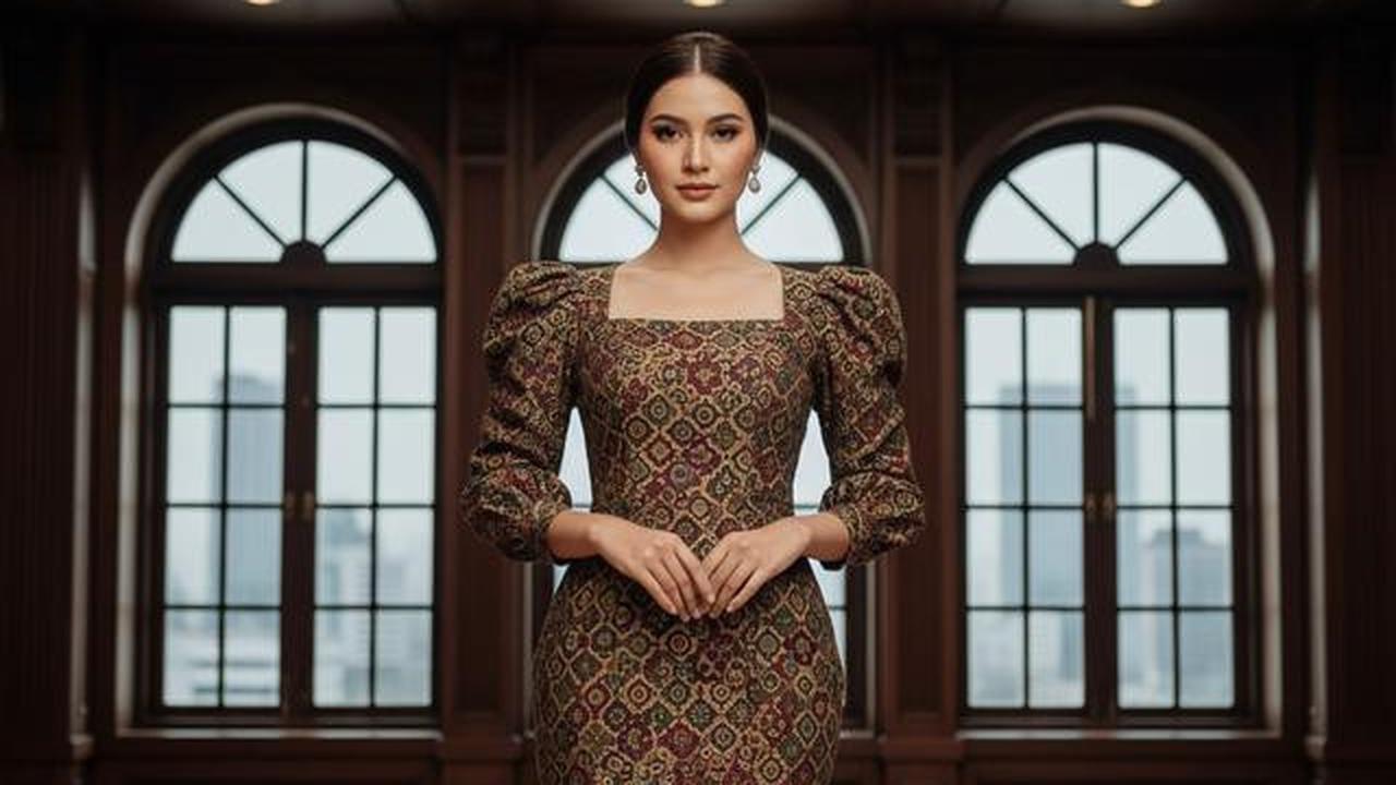 7 Model Dress Batik Simpel dan Elegan untuk Peringati Sumpah Pemuda 28 Oktober 2025