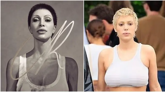 Kim Kardashian-Bianca Censori