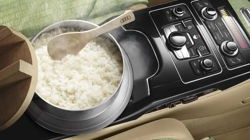 Di Jepang, Sedan Premium Audi Dibekali Peranti Rice Cooker