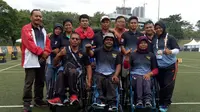 Tim panahan Indonesia siap beraksi di ASEAN Para Games 2017. (Tim Media Kontingen APG)