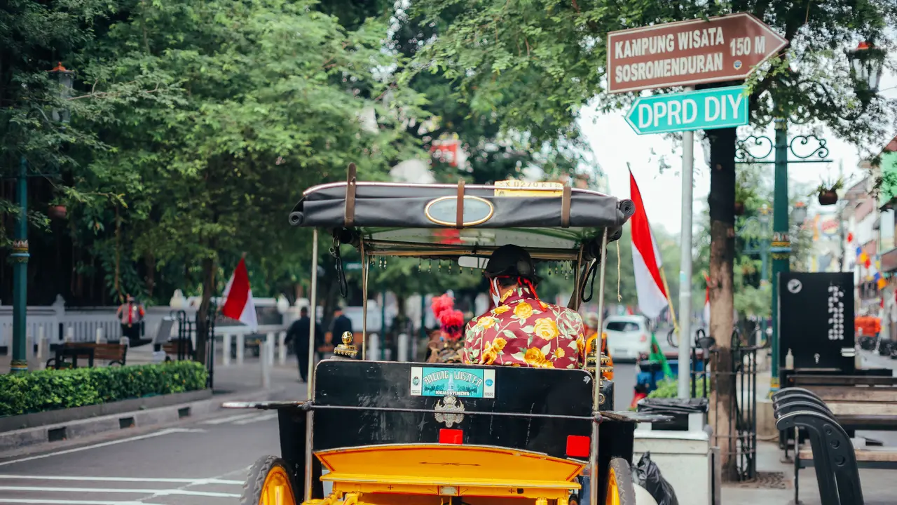 Ilustrasi delman, Jawa