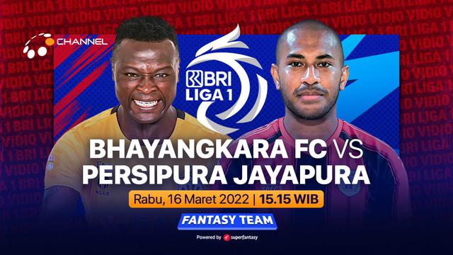 Jadwal Streaming BRI Liga 1 Siang Hari : Bhayangkara FC Vs Persipura Jayapura di Vidio