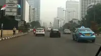 Kepadatan justru terlihat di beberapa ruas jalan dari luar kota menuju wilayah Jakarta.