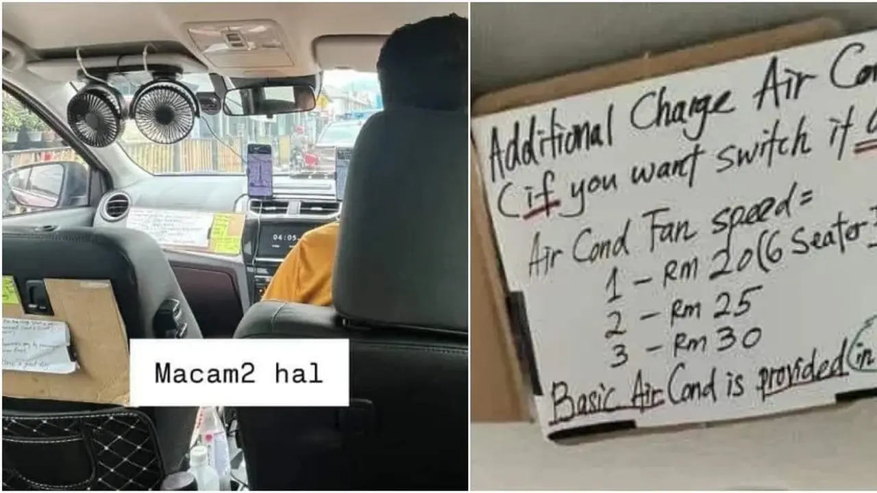 Pengemudi Mobil Online Minta Biaya Tambahan Jika Suhu AC Dinaikkan