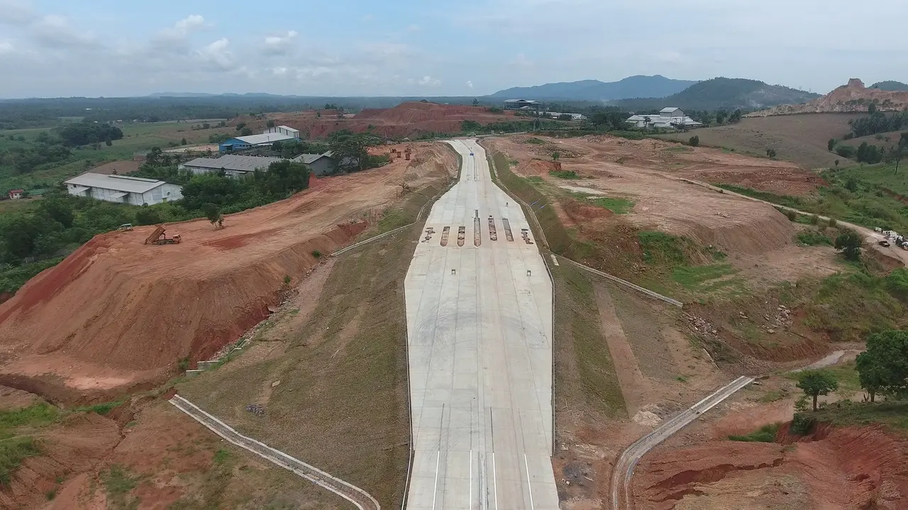 Proyek tol Trans Sumatera (Foto: Dok BPJT Kementeriann PUPR)