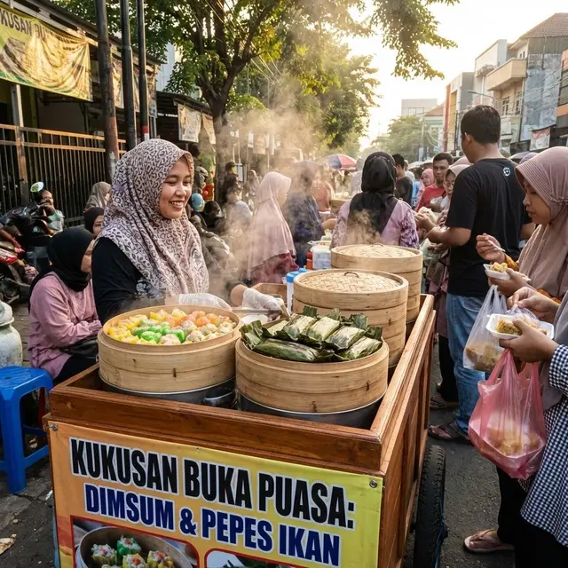 Ide Jualan Kukusan untuk Buka Puasa