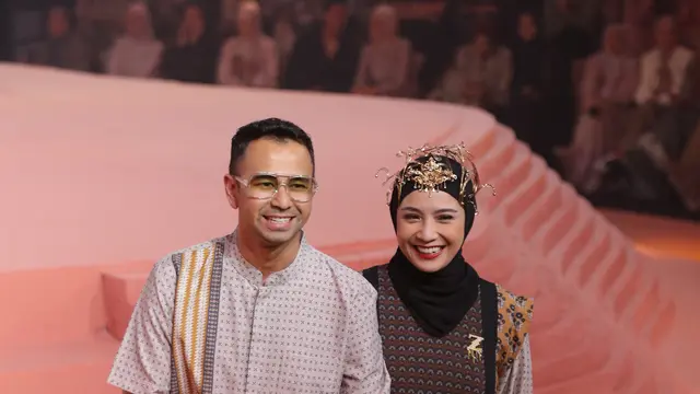 Raffi Ahmad dan Nagita Slavina Fashion Show
