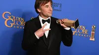 Richard Linklater memenangkan penghargaan Golden Globe Awards 2015 pada Minggu malam berkat Boyhood.