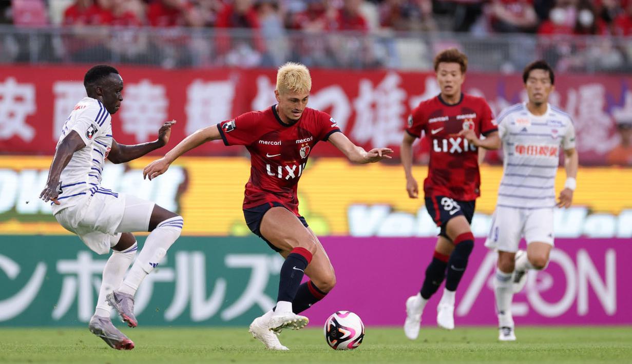 Yuma Suzuki berhasil membuat Kashima Antlers tak terkalahkan sepanjang bulan tersebut dengan meraih lima kemenangan dan sekali imbang. Dari enam laga ini yang dilalui, Suzuki punya sumbangsih besar dengan mencetak empat gol dan dua assist. (Dok. J League)