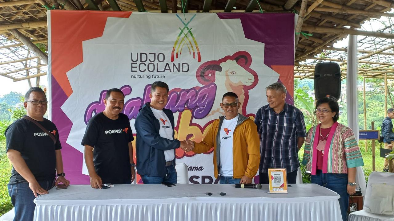 Saung Angklung Udjo bersama Pospay