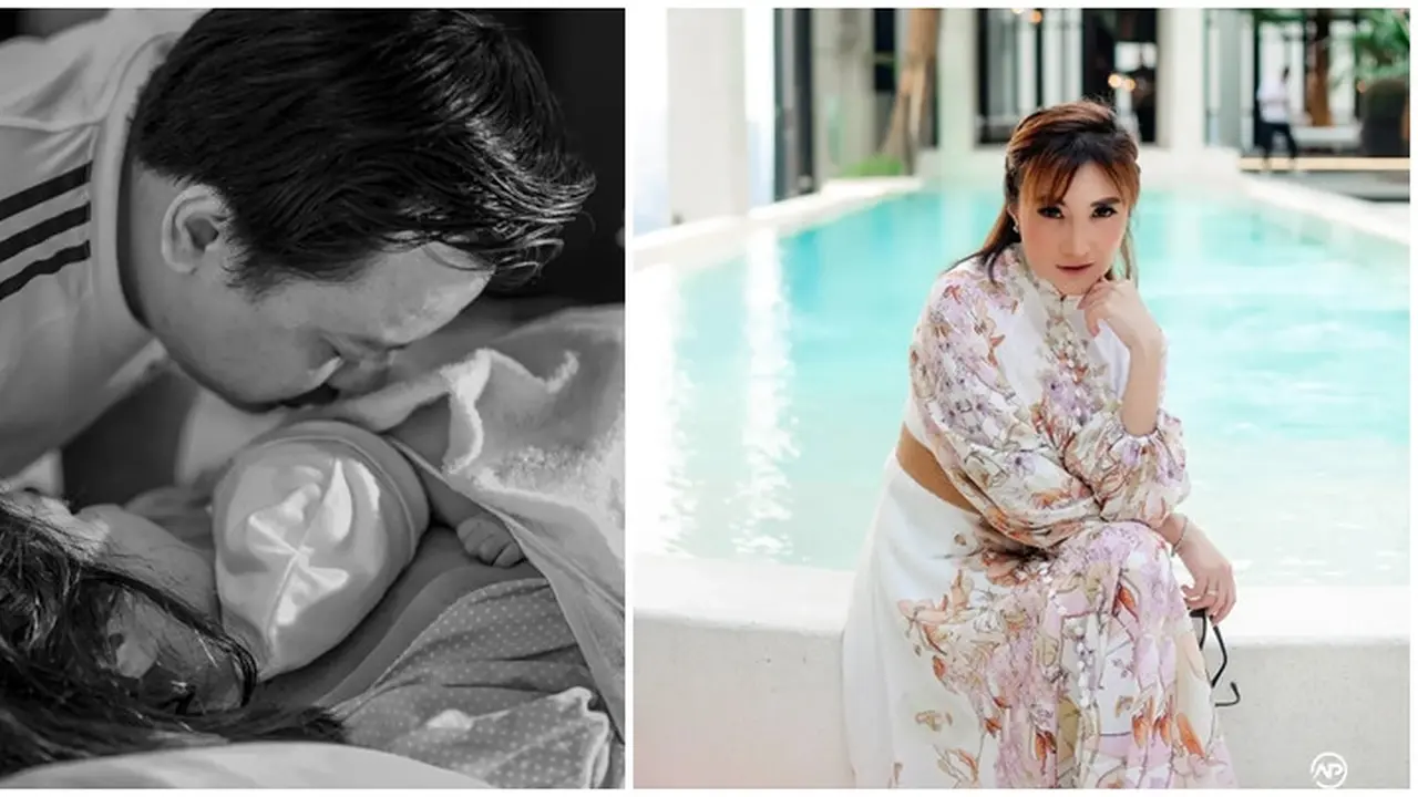 Kiki Amalia melahirkan di usia 42 tahun