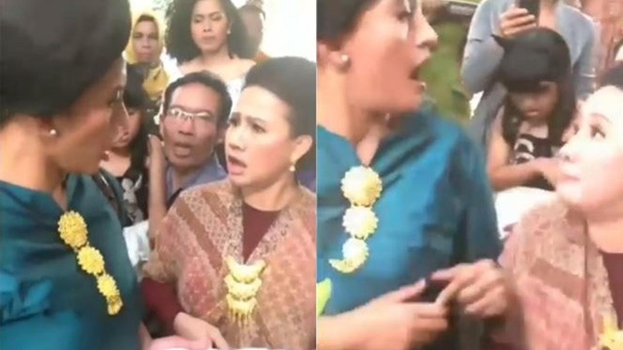 Diduga Pemain Sinetron, Ini Sosok Viral Emak-emak yang Rebutan Rendang di Kondangan