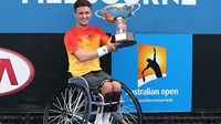 Gordon Reid menjadi juara tenis kursi roda Australia Open 2016