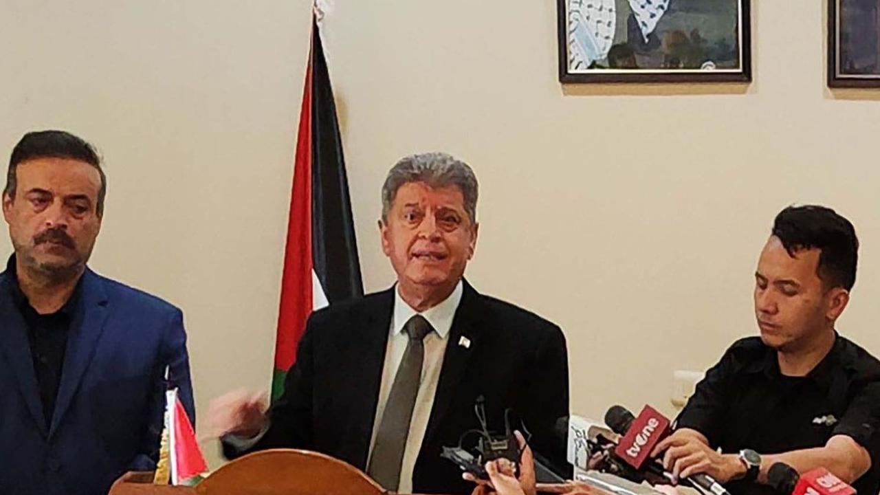 FOTO: Dibombardir Israel, Dubes Palestina untuk Indonesia Banjir Dukungan dari Negara-Negara Arab