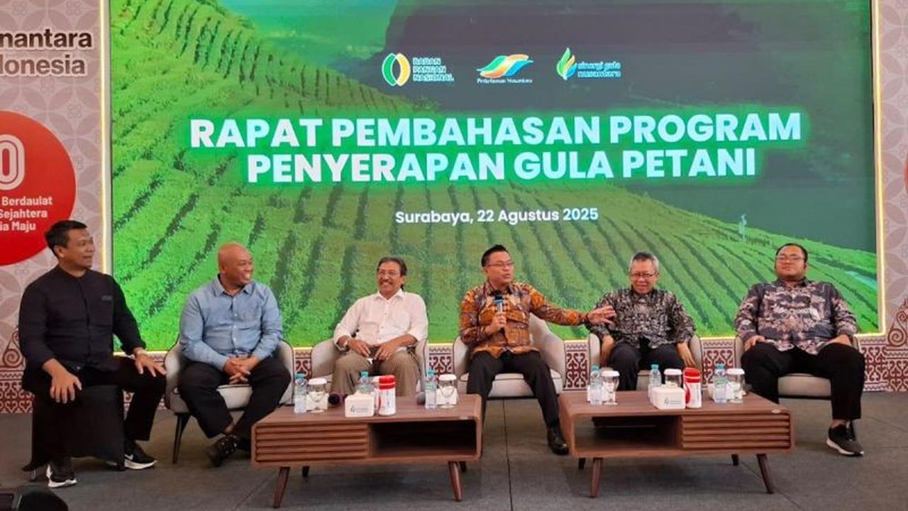 Bapanas Siapkan Anggaran Rp1,5 Triliun untuk Penyerapan Gula Petani, Pastikan Harga Tak Anjlok di Bawah HAP