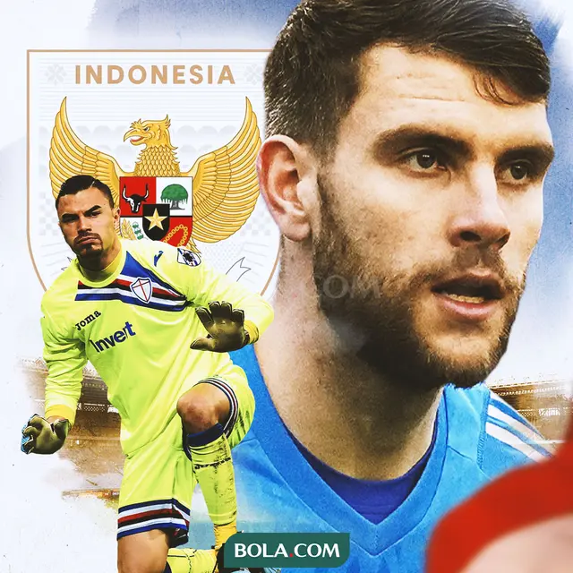 Timnas Indonesia - Emil Audero dan Maarten Paes