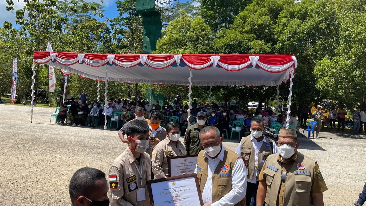 Kepala Badan Nasional Penanggulngan Bencana (BNPB) Pusat, Letjen TNI Ganip Warsito
