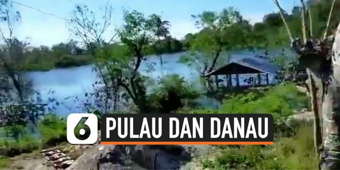 VIDEO: Muncul Pulau dan Danau Usai Siklon Seroja di NTT