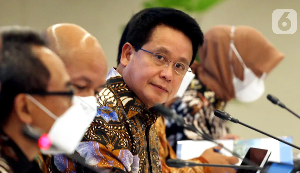 <p>Direktur Utama BSI Hery Gunardi memberi keterangan pers Paparan kinerja Triwulan I/2022 BSI di Jakarta (28/4/2022). PT Bank Syariah Indonesia Tbk (BSI) menorehkan langkah yang baik pada triwulan I/2022 dengan membukukan laba bersih mencapai Rp987,68 miliar atau naik 33,18% secara year on year (YoY). (Liputan6.com/HO/BSI)</p>