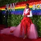 Billy Porter di karpet merah Tony Awards 2019, Radio City Music Hall, New York, Amerika Serikat, 9 Juni 2019. (Angela Weiss / AFP)