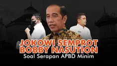 Presiden Joko Widodo menyinggung masalah anggaran dalam Forum Koordinasi Pimpinan Daerah (Forkopimda) se-Sumatera Utara pada Kamis (16/9/2021).