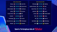 Jadwal Live Streaming Liga Champions 2024/2025 Matchweek 7 di Vidio