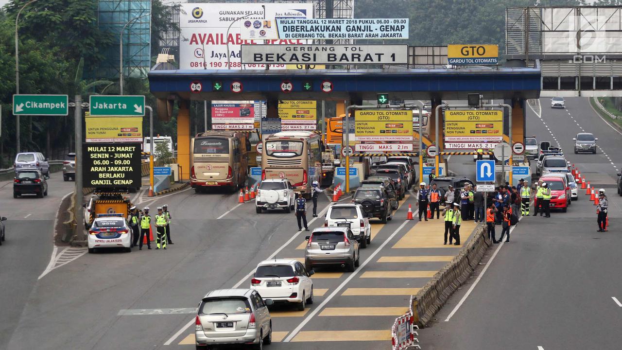 Catat! Ganjil Genap di Jakarta Ditiadakan saat Libur Natal dan Tahun Baru
