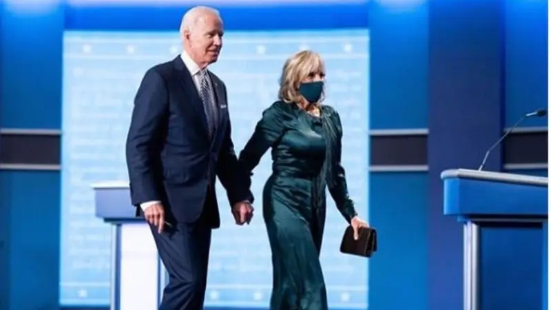 Gaya Pakaian Jill Biden Saat Dampingi Suami Kampanye Presiden AS