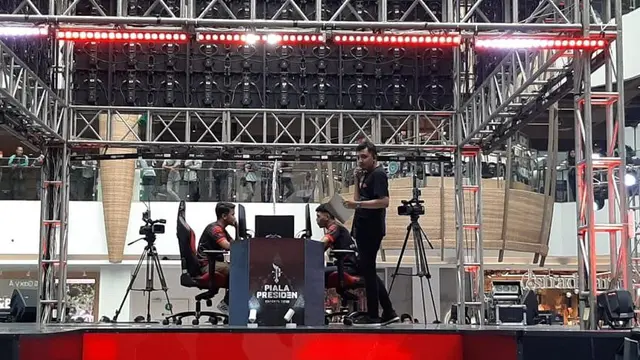Grand Final Turnamen Mobile Premier League (MPL) di Piala Presiden Esports 2020.