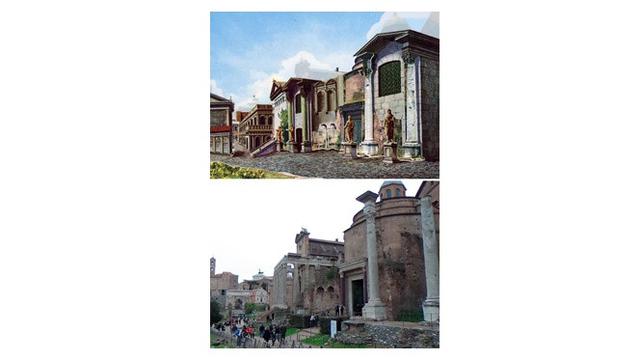 7 Foto Lokasi Sejarah di Roma Ini Beda Banget dengan Kondisi Sekarang