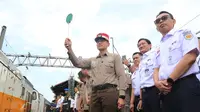 AHY Ingatkan Potensi Banjir Jawa Tengah, Minta KAI Antisipasi Jalur Kereta