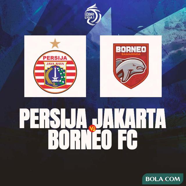 Liga 1 - Persija Jakarta Vs Borneo FC