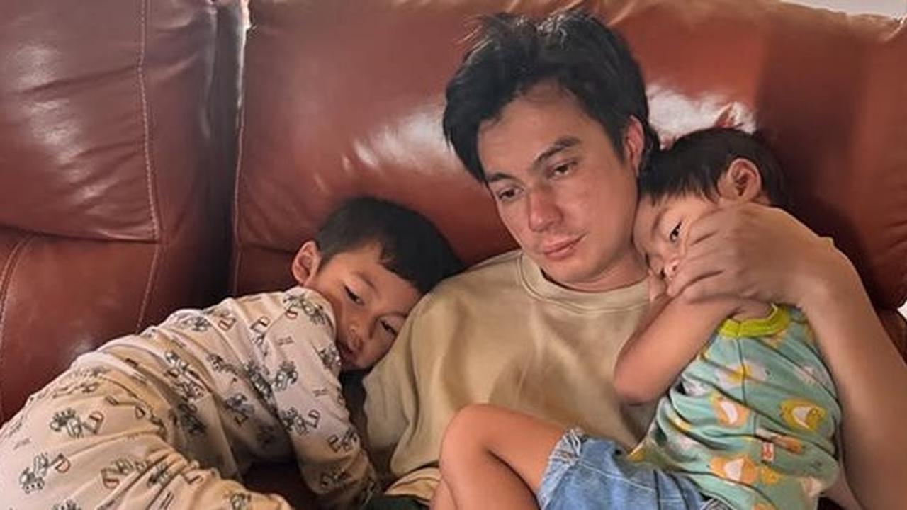 Baim Wong Curhat Susahnya Jadi Ayah Sekaligus Ibu: Baru Tahu Nidurin 2 Anak Itu Susah Banget