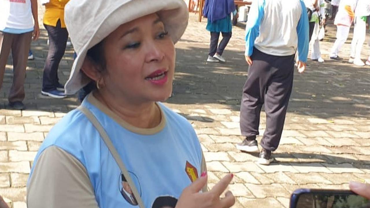 VIDEO: Senyum Manis Titiek Soeharto Namanya Disebut Prabowo, Bikin Satu Stadion Bergemuruh