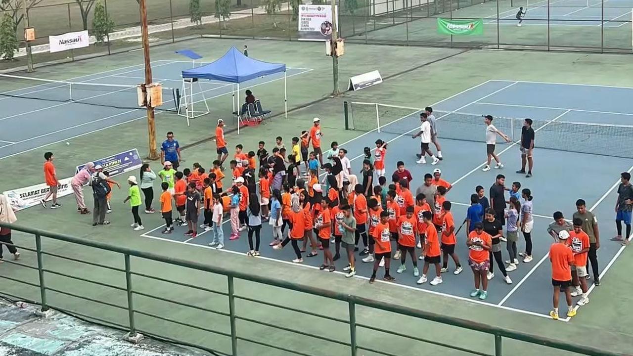 Ajang Pembuktian 300 Atlet Muda, Kejurnas Tenis Junior Pekanbaru Sukses Besar