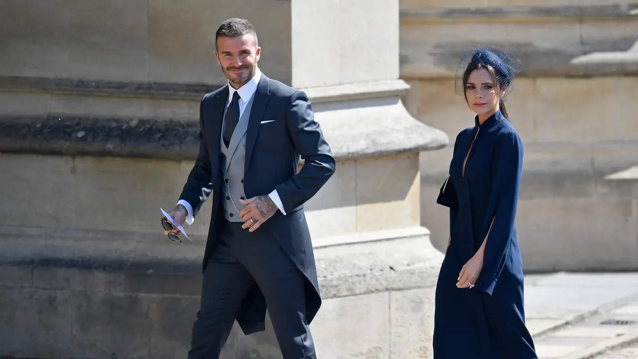 Ganteng dan Cantik, Begini Gaya Beckham dan Victoria ke Royal Wedding