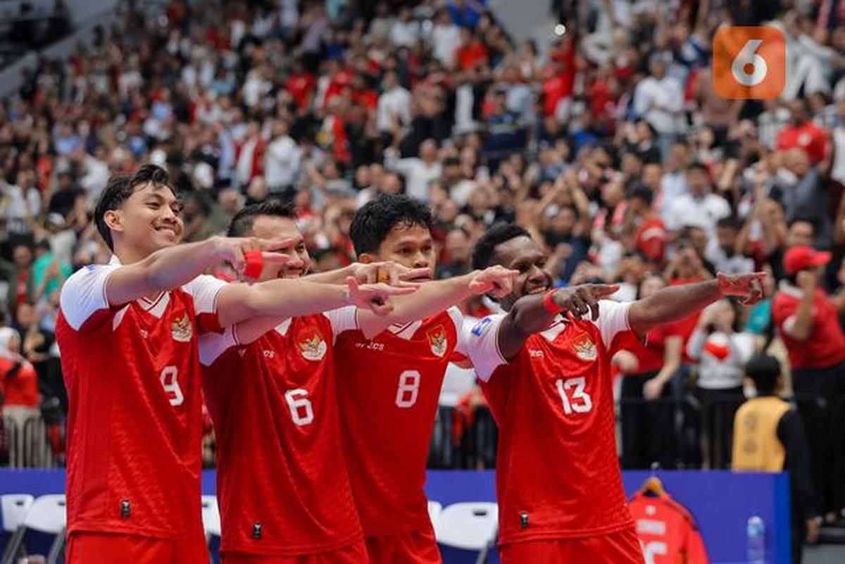Indonesia Arena Full House, Pemain Timnas Futsal Indonesia Tak Gentar Hadapi Iran