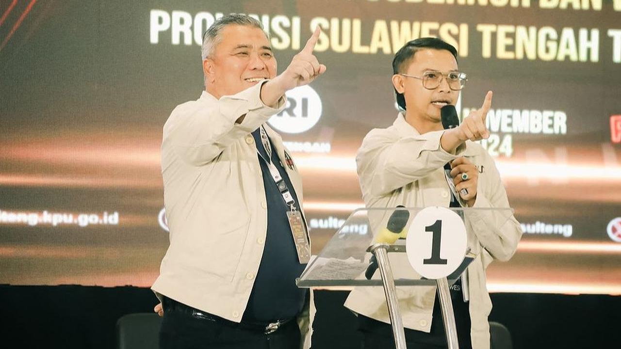 Hasil Quick Count Pilkada Sulteng: Ahmad Ali dan Anwar Hafid Saling Klaim Kemenangan