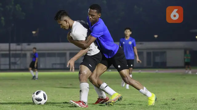 FOTO: Intip Latihan Pasukan Garuda Muda Asuhan Shin Tae-yong